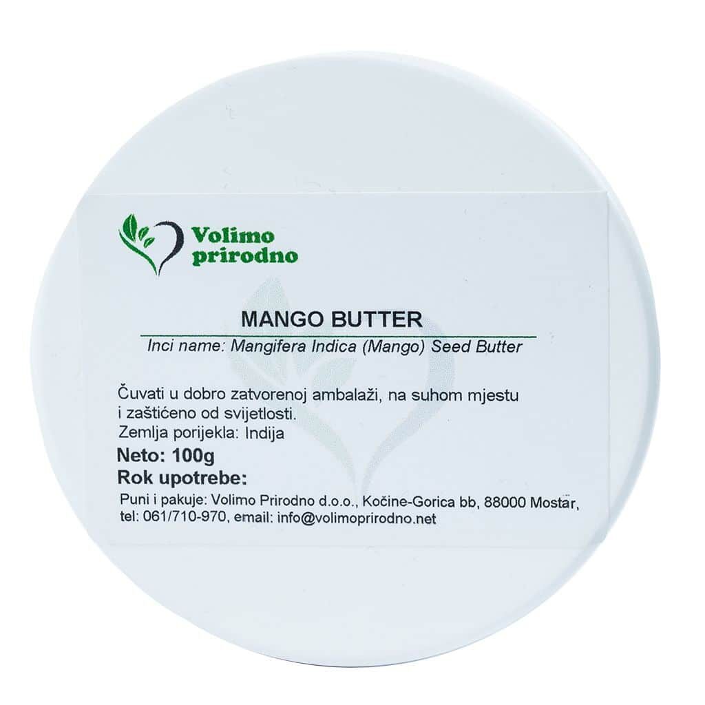 mango buter, mango maslac
