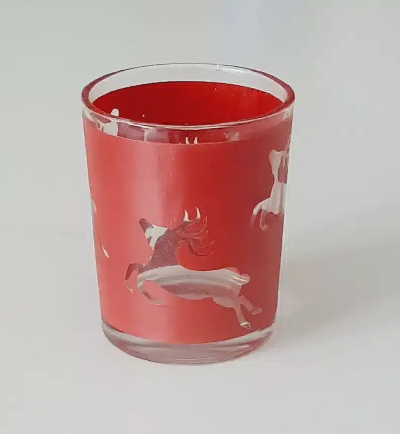 Staklenka 100ml - CRVENA BOJA