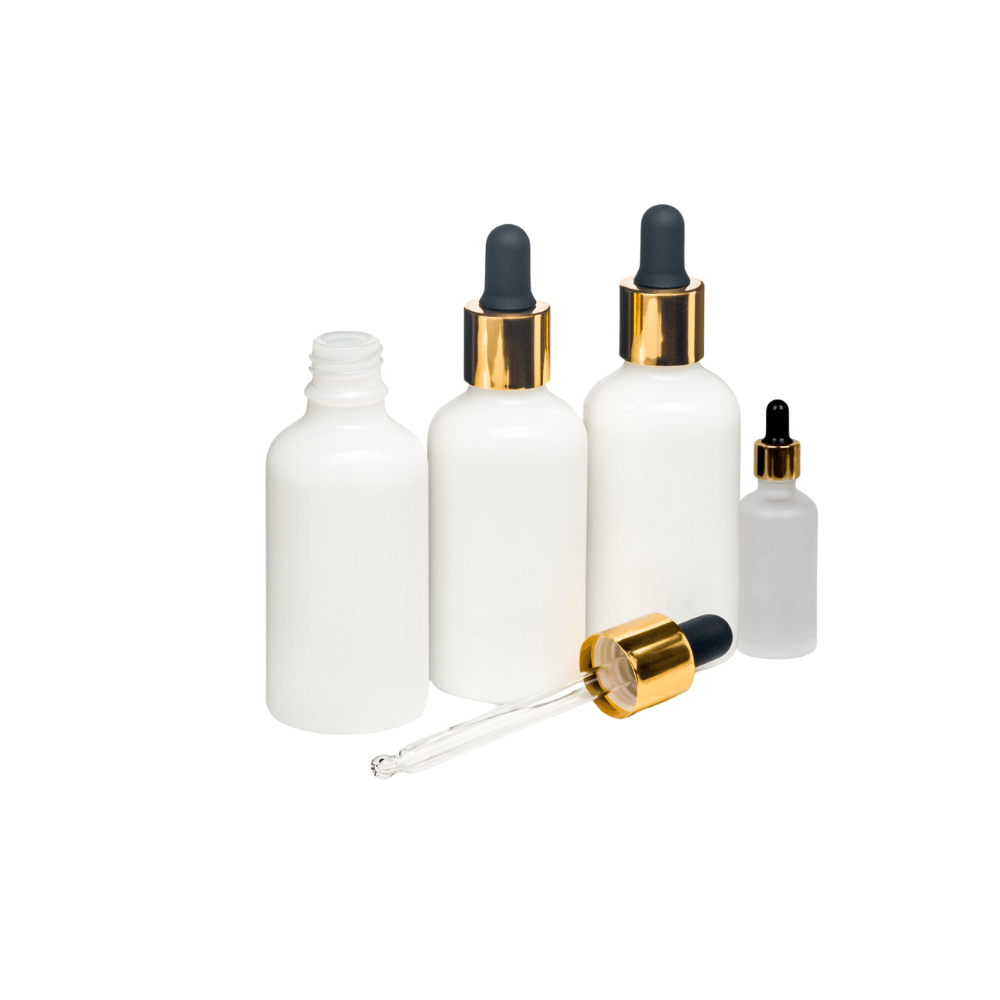 staklena boca bijela