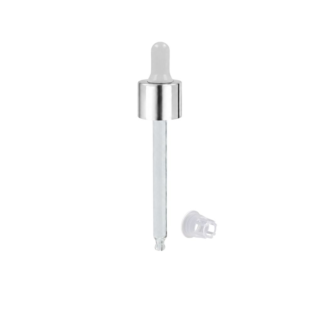 Pipeta srebreno-bijela GL18 (10ml, 20ml, 30ml, 50ml, 100ml)