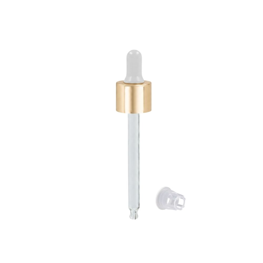 Pipeta zlatno-bijela GL18 (10ml, 20ml, 30ml, 50ml, 100ml)