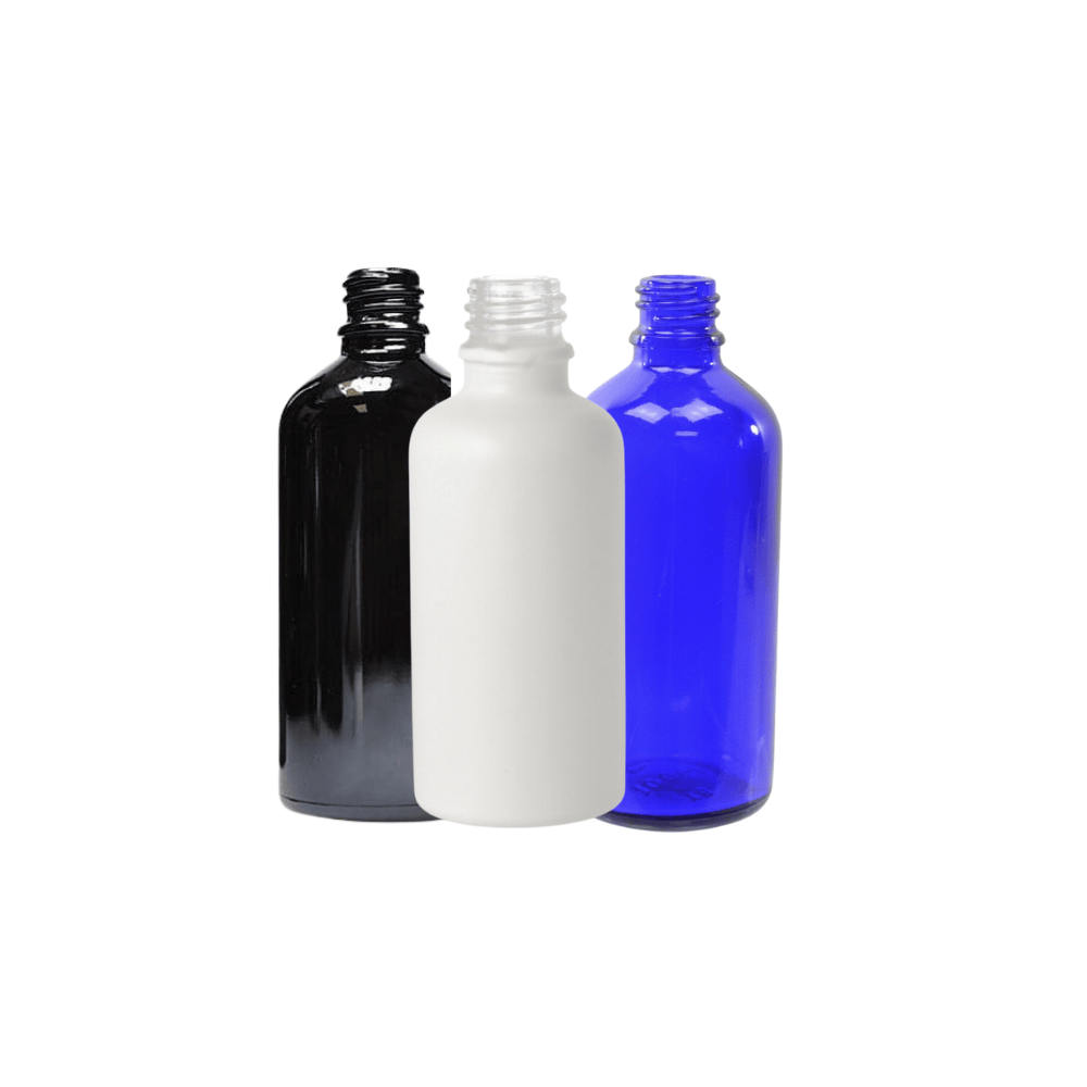 Staklena boca 30ml GL18 (crna, bijela, kobalt plava)