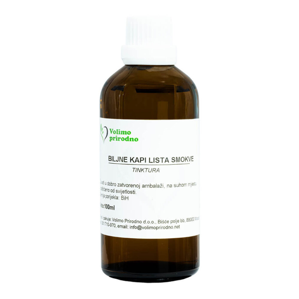 Tinktura lista smokve