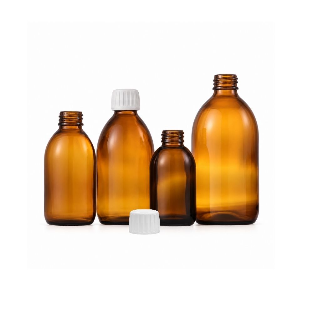 Staklena boca SIRUP PP28 (100ml, 125ml, 150ml, 200ml)