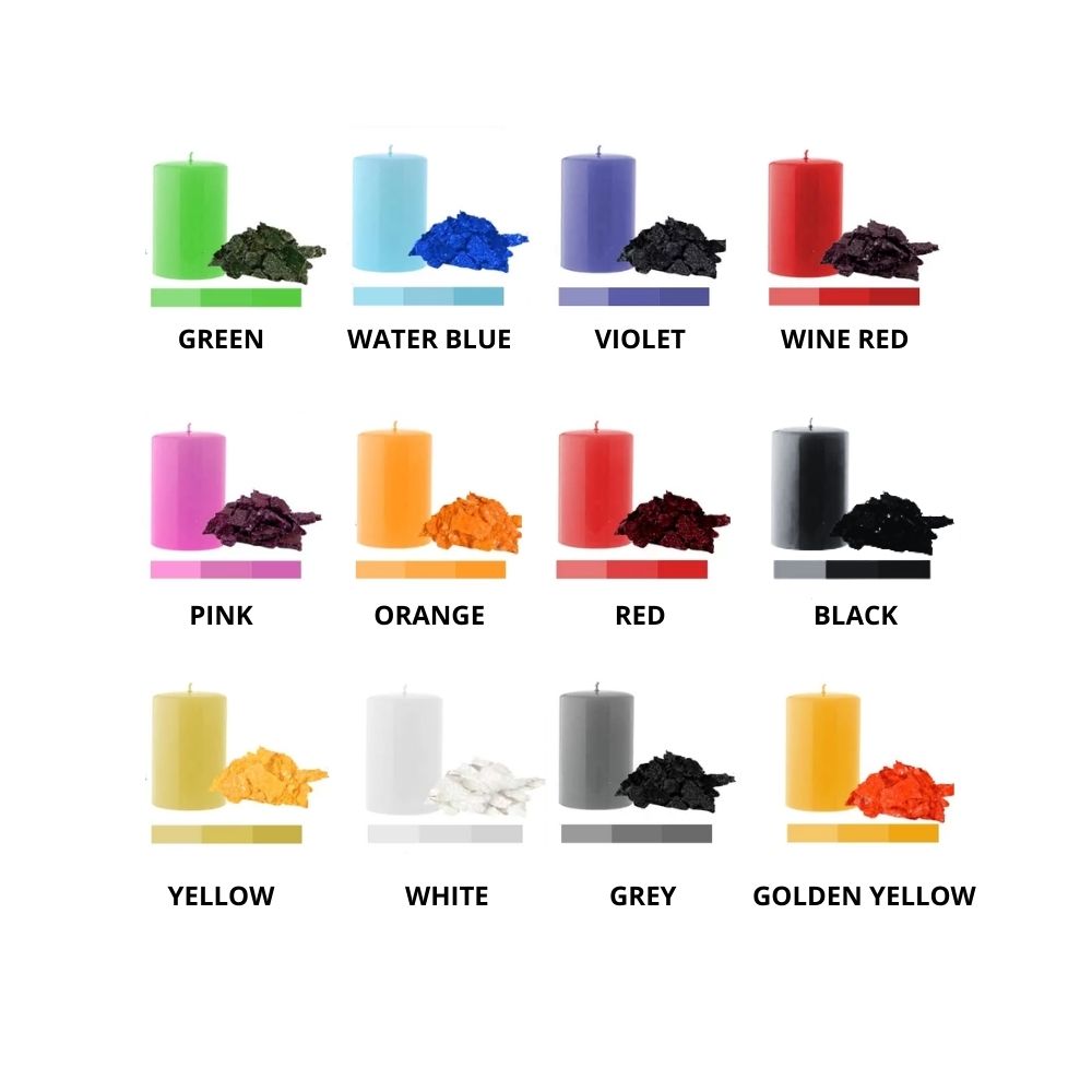 Boje za svijeće ČVRSTE 10g