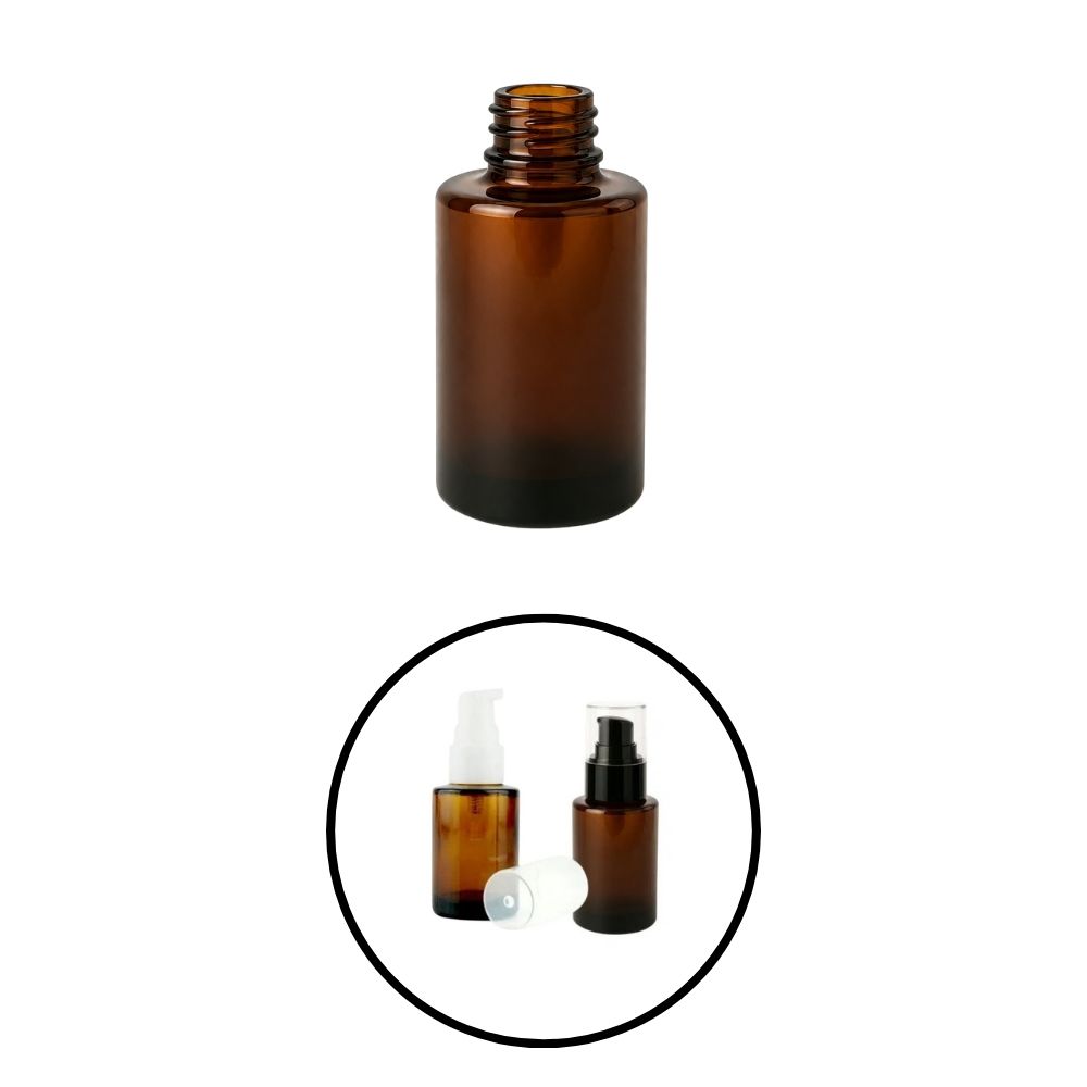 Boca amber staklena MUNY 30ml GL20