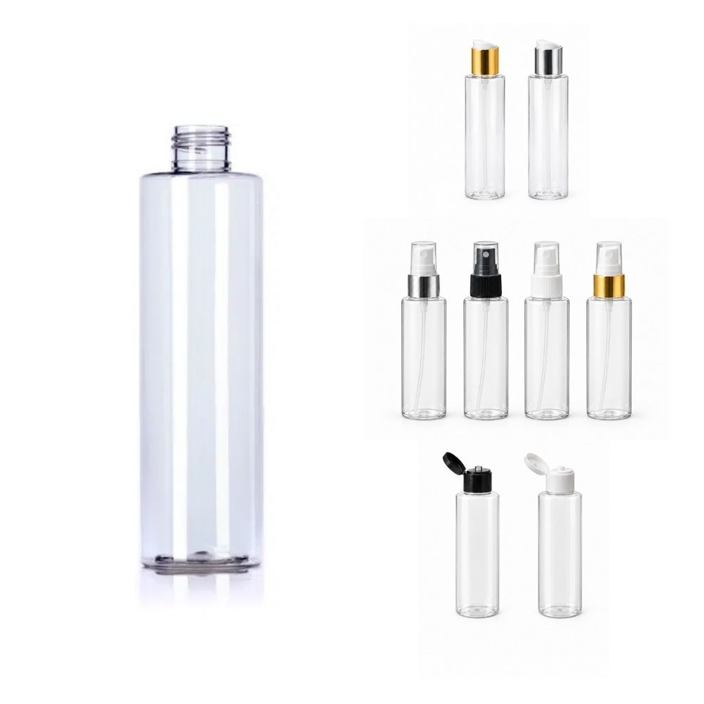 PET boca FLAT transparentna 20/410 (100ml)
